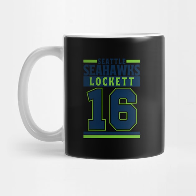 Seattle Seahawks Lockett 16 Edition 3 by dany artist